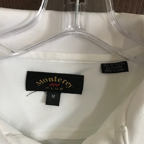 2- Monterey Club Medium Golf Polos - Picture 9 of 11